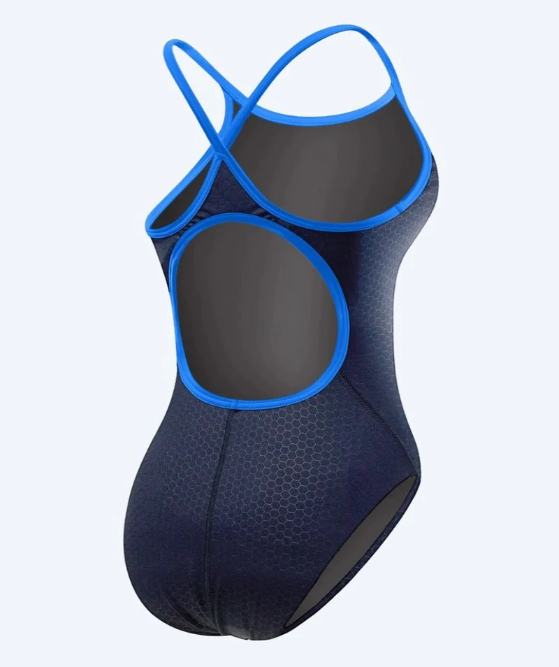 TYR Badeanzug für Damen - Durafast Elite Hexa - Schwarz/Blau