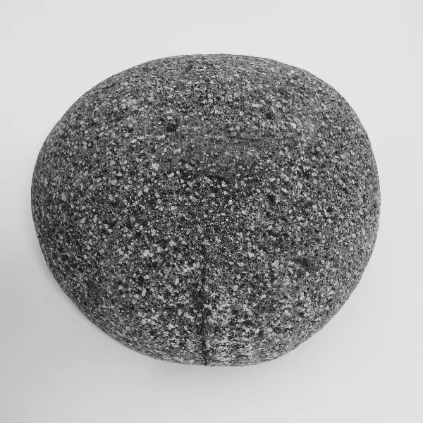 Orbit Schwarzer Lava Pebble L 1 Stück