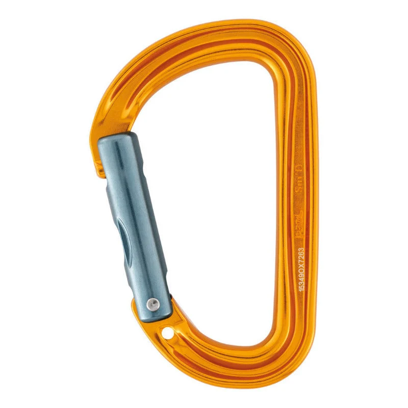 Petzl Sm'D Schnapper Alu-Karabiner - gelb