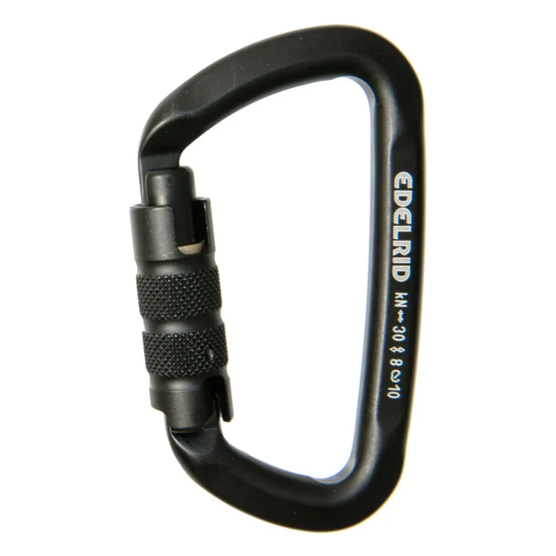 Edelrid D-Classic 3000 Trilock Alu-Karabiner