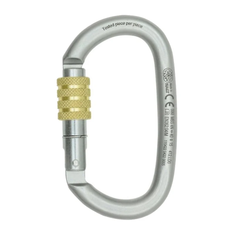 Kong Ovalone Stahl-Karabiner - Screw