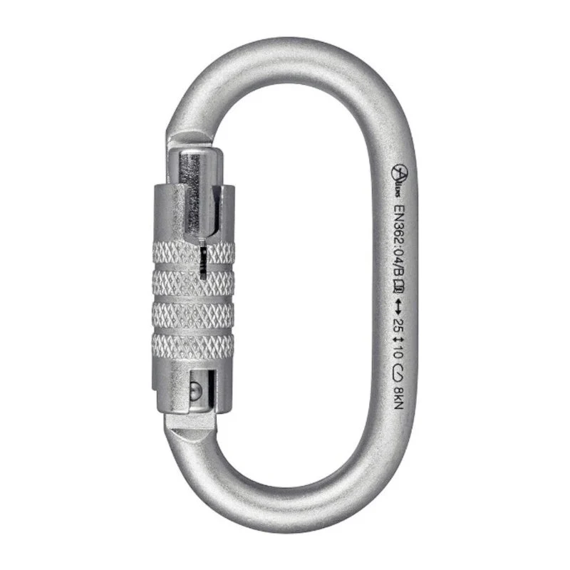 Aliens Total Oval Trilock Stahl-Karabiner