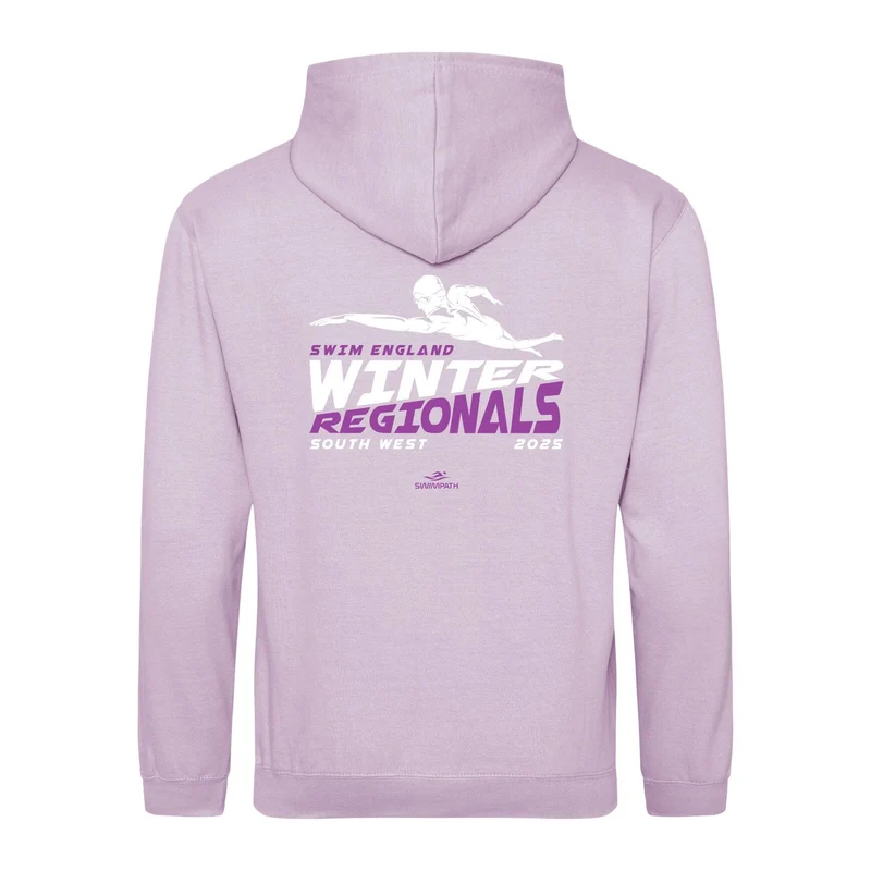 Swim England South West Winter Regionals 2025 Hoodie - Lilac