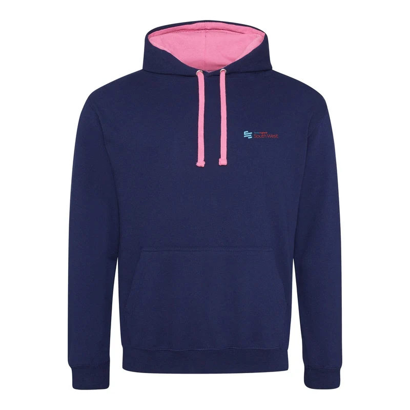 Swim England South West Winter Regionals 2025 Hoodie - Oxford Navy / Candyfloss