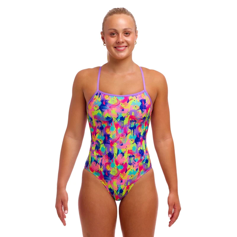 Funkita Mess Match Single Strap Womens Swimsuit