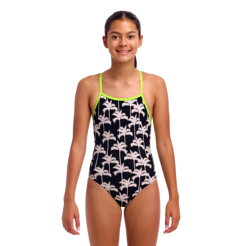 Funkita Palm Night Strapped In Girl's Swimsuit