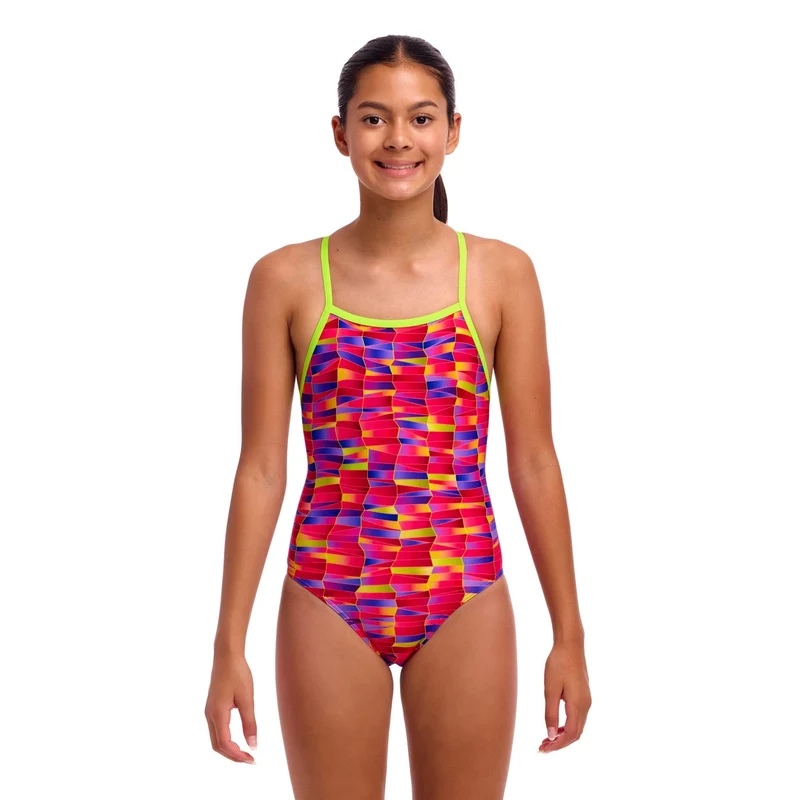 Funkita Wiggle Walls Tie Me Tight Girl's Swimsuit