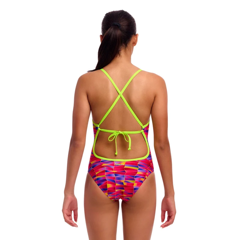 Funkita Wiggle Walls Tie Me Tight Girl's Swimsuit