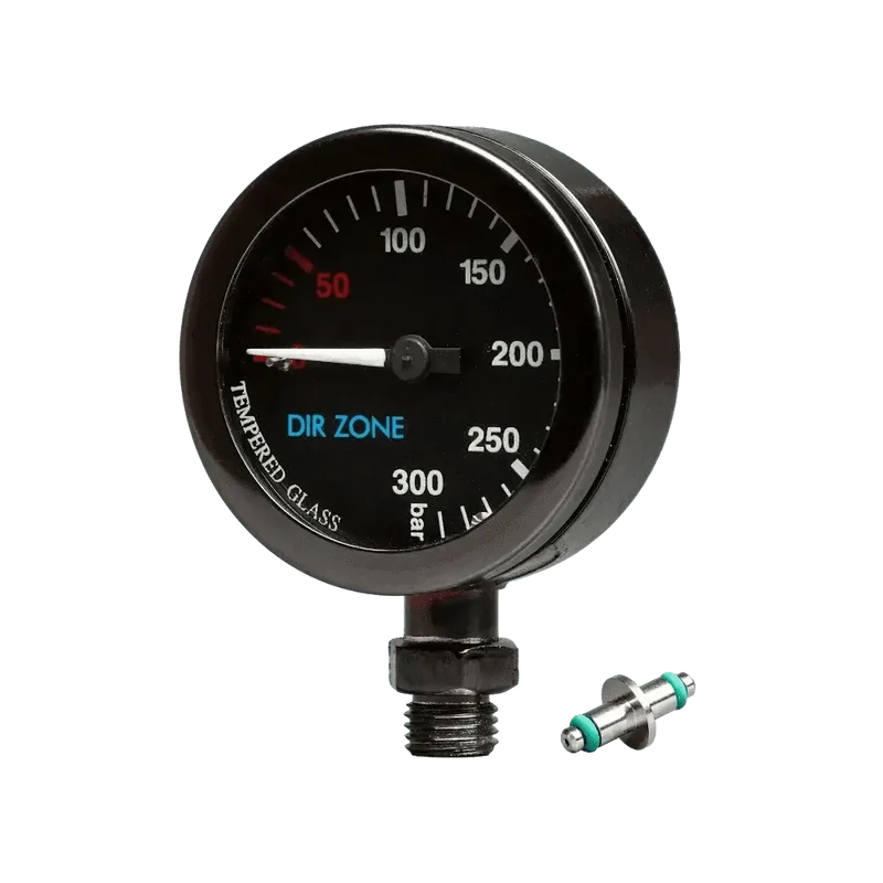DIR ZONE SPG 52mm 240bar black-chromed schwarz 52mm