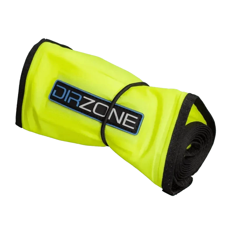 DIRZONE alert marker 122cm with duckbill, small OPV, YELLOW yellow 122cm