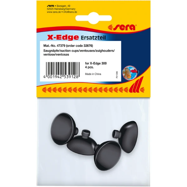 Sera 32676 Saugnäpfe 4 St. X-Edge 300