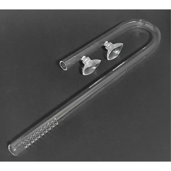 Aquael Lilly- U-Pipe Glas Ein- Auslass Set 12/16