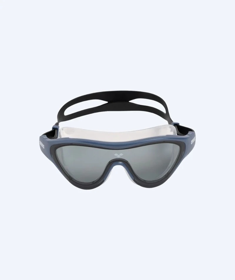 Arena Schwimmmaske - The One - Dunkelblau/Schwarz (Smoke Scheiben)