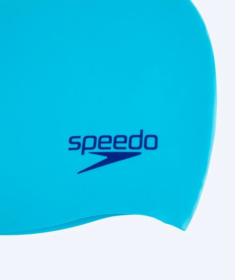 Speedo Badekappe für Junioren (6-16) - Plain - Hellblau