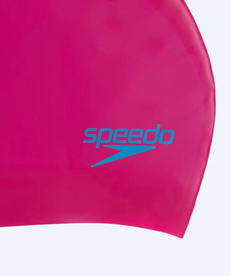 Speedo Badekappe für Junioren (6-16) - Plain - Rosa/Blau