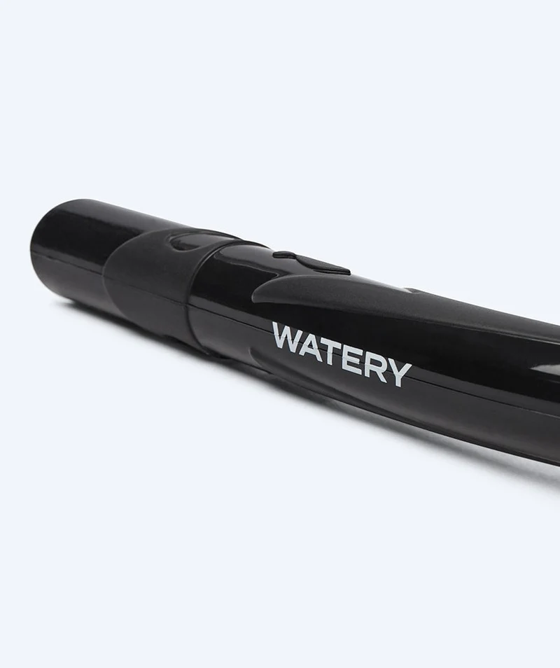 Watery Combo Schnorchelset für Erwachsene - Oceana/Cliff - Schwarz