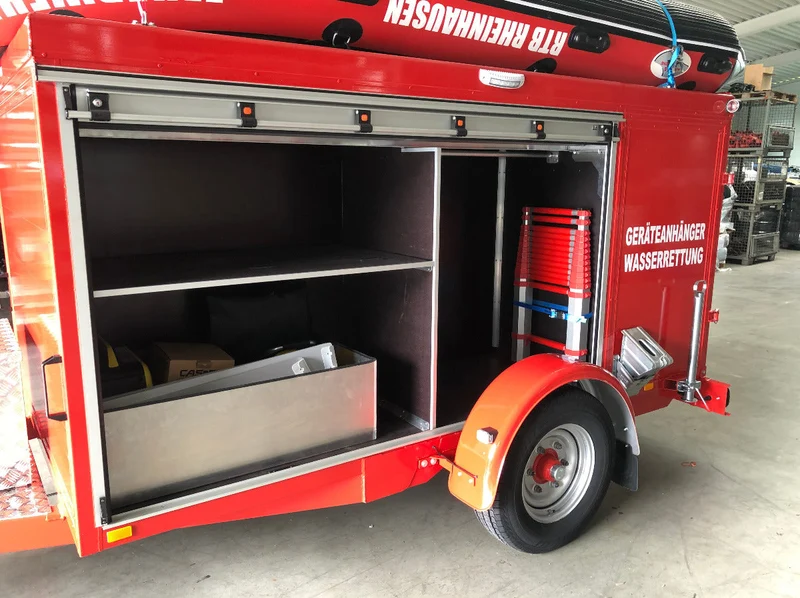 Geräteanhänger Wasserrettung - Typ Rheinhausen