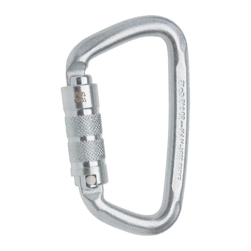 Edelrid D Twistlock Stahl-Karabiner