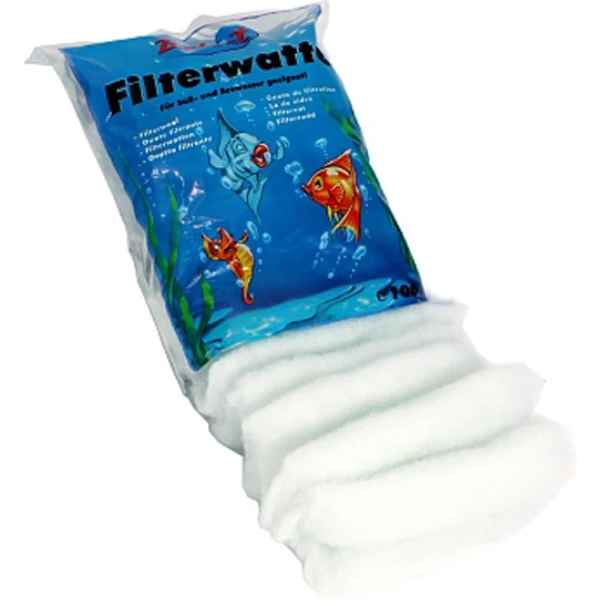 ZooBest Aquarium Filterwatte Fein weiß