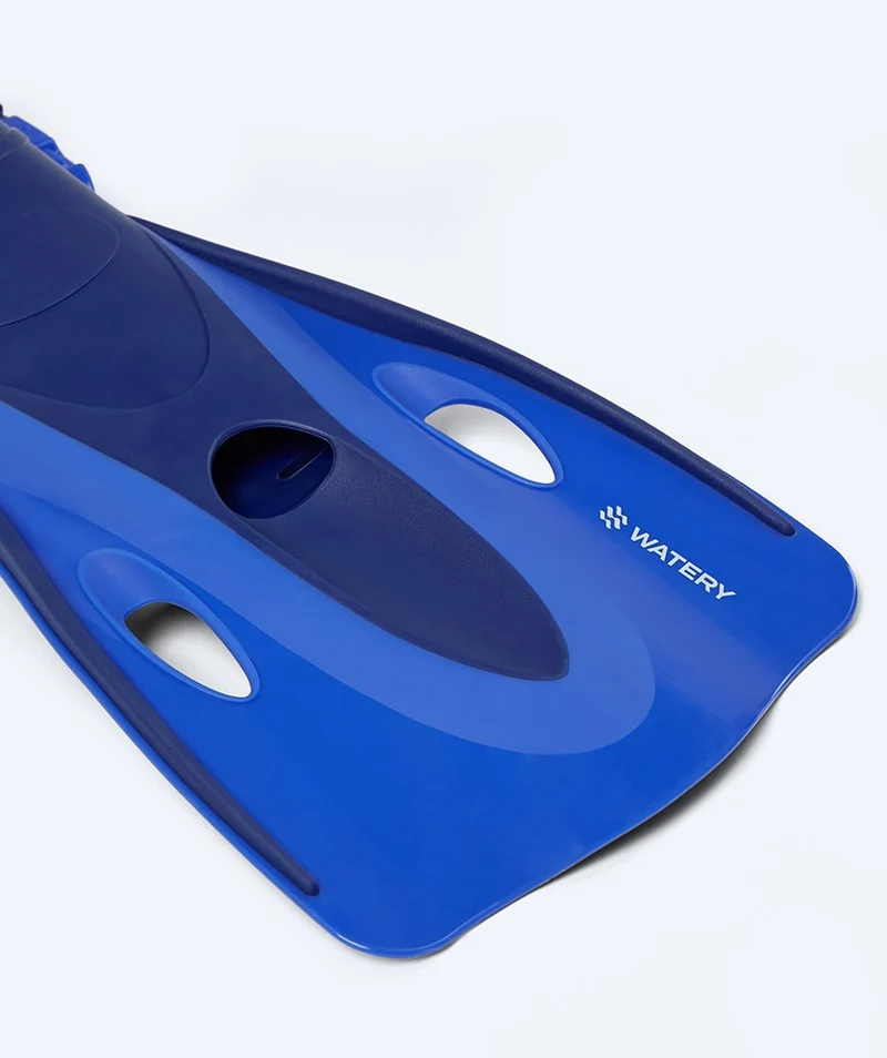 Watery Taucherflossen für Erwachsene - Launch - Blau