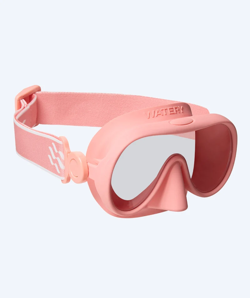 Watery Schnorchelset für Kinder (4-10) - Launch/Alton - Rosa