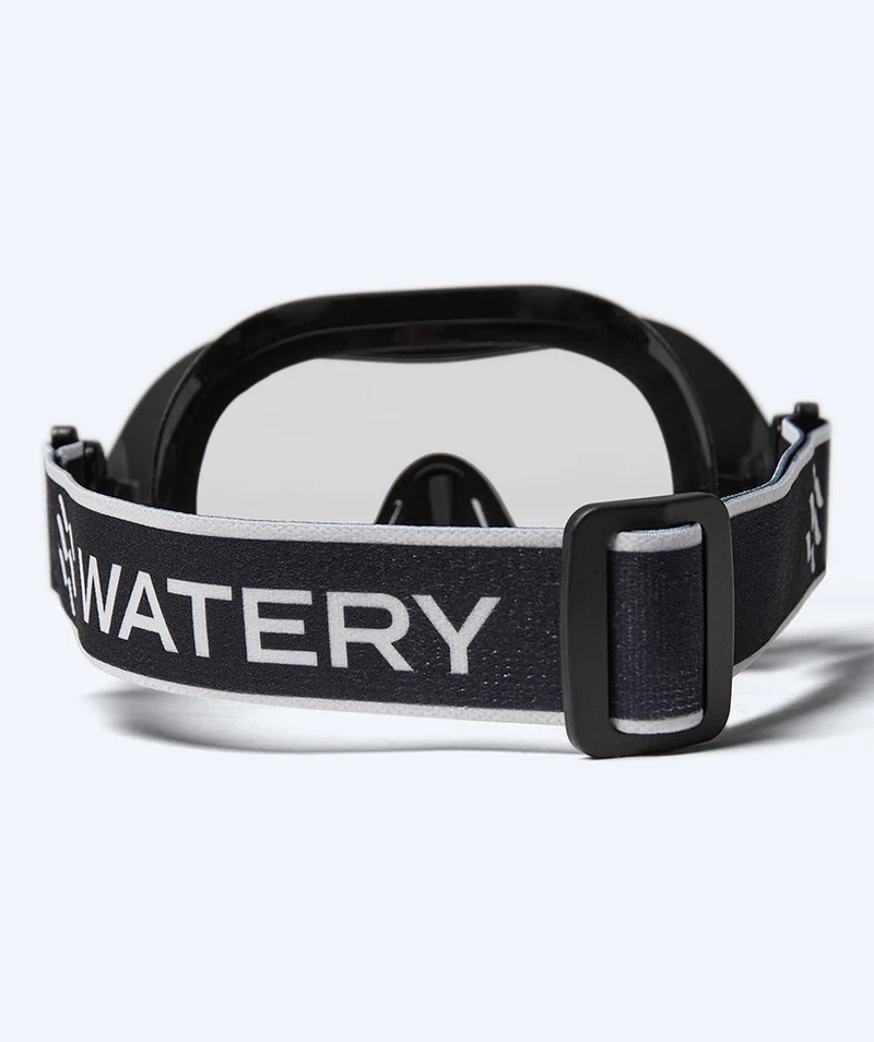Watery Combo Schnorchelset für Kinder (4-10) - Alton - Schwarz