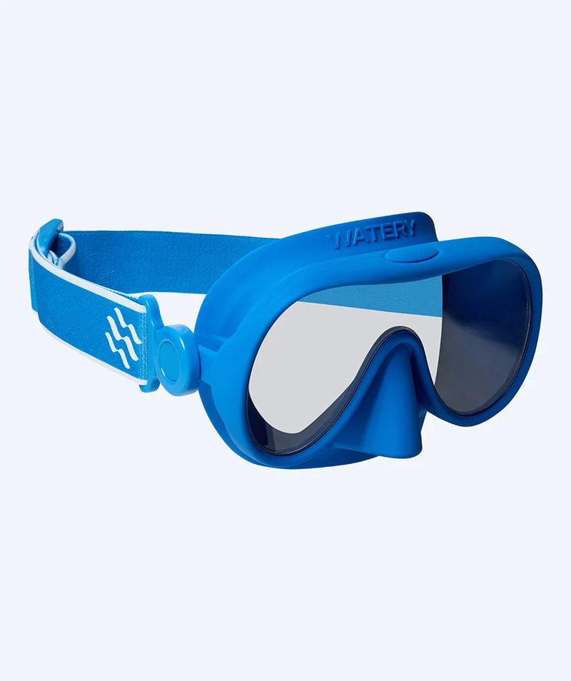 Watery Schnorchelset für Kinder (4-10) - Launch/Alton - Blau