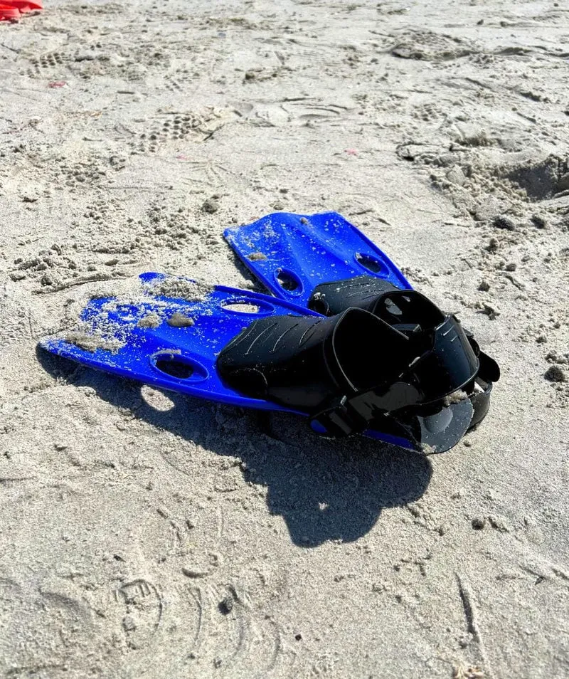 Watery Taucherflossen für Erwachsene - Masika - Blau
