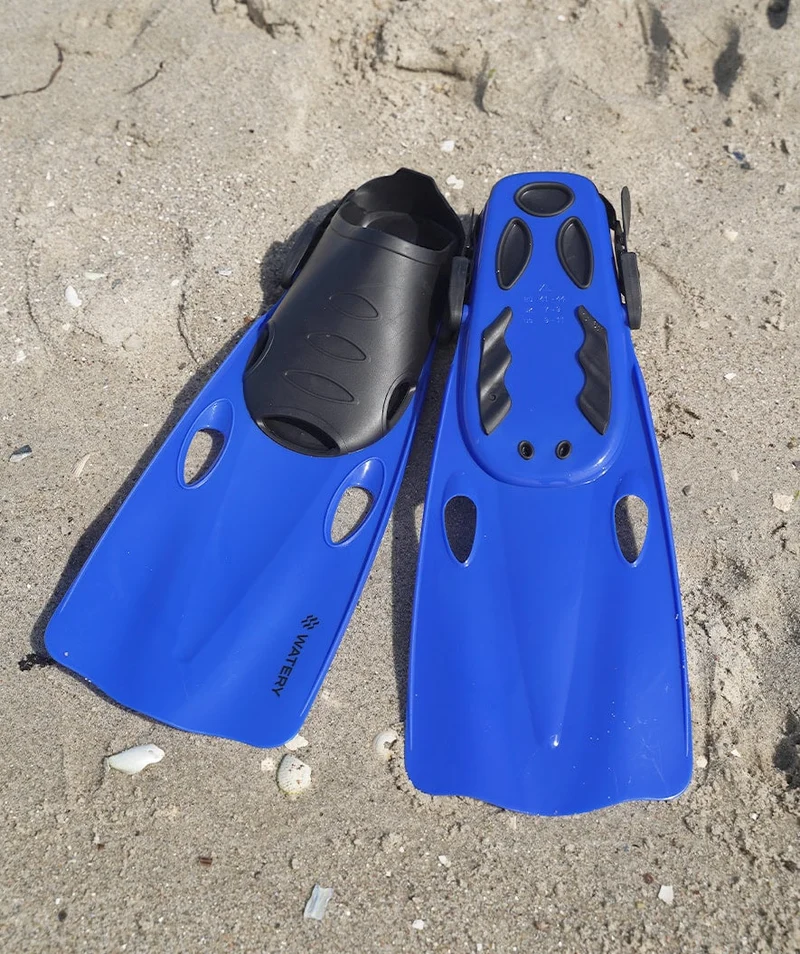 Watery Taucherflossen für Erwachsene - Masika - Blau