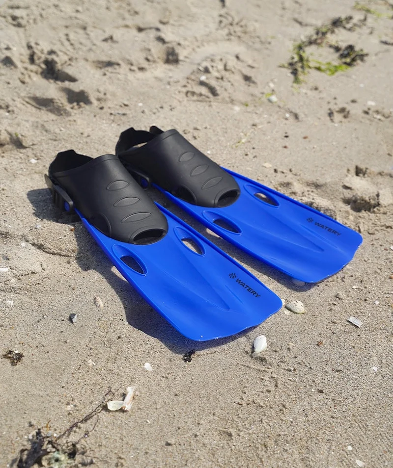 Watery Taucherflossen für Erwachsene - Masika - Blau