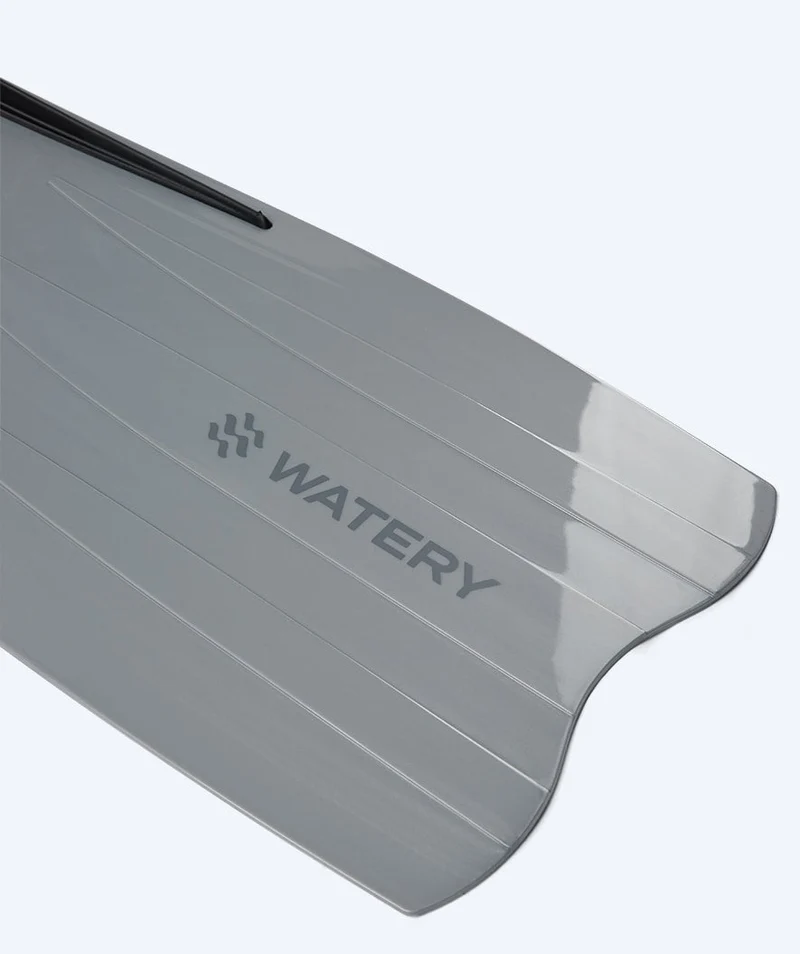 Watery Taucherflossen für Erwachsene - Moonsoon - Grau/Schwarz