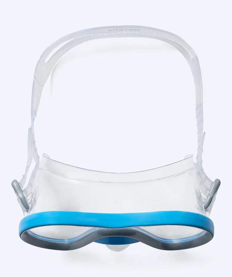 Watery Tauchmaske für Junioren (8-15) - Gobie - Blau/Klar