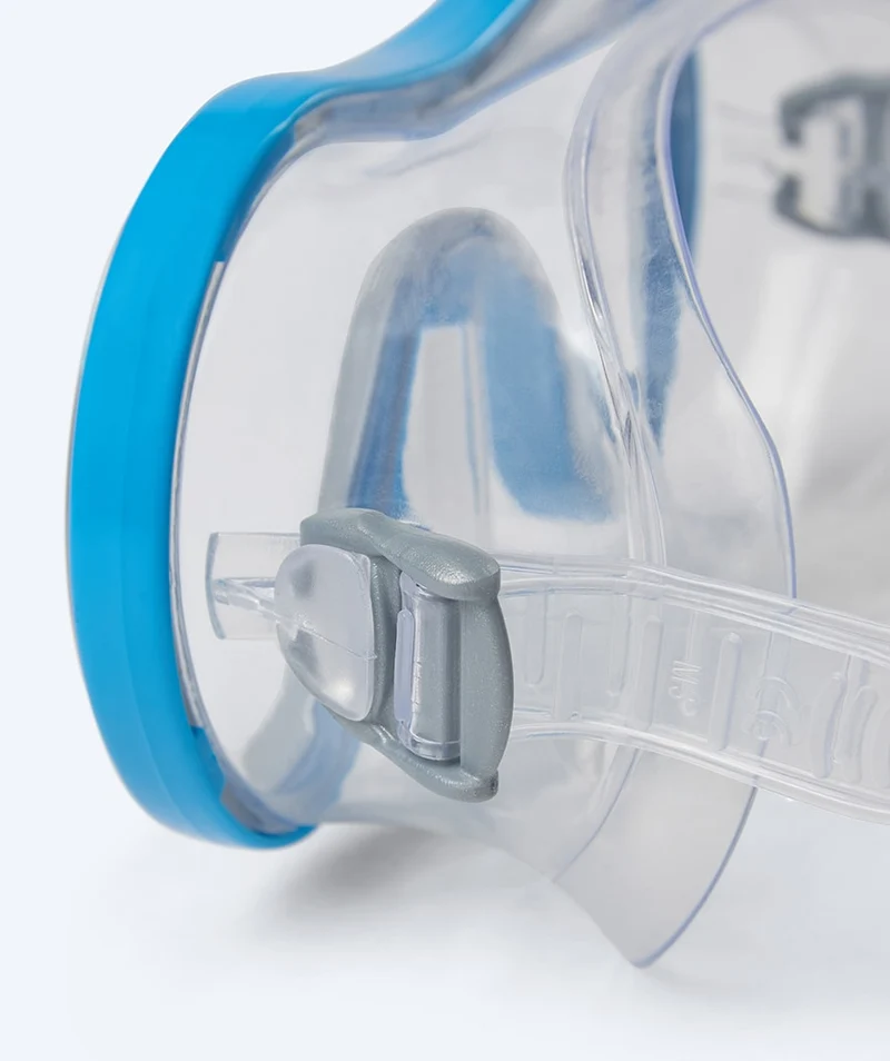 Watery Tauchmaske für Junioren (8-15) - Gobie - Blau/Klar