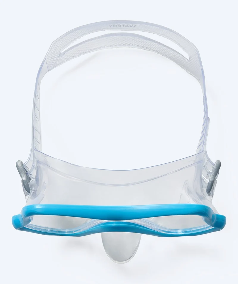 Watery Tauchmaske für Junioren (8-15) - Trigger - Blau/Klar