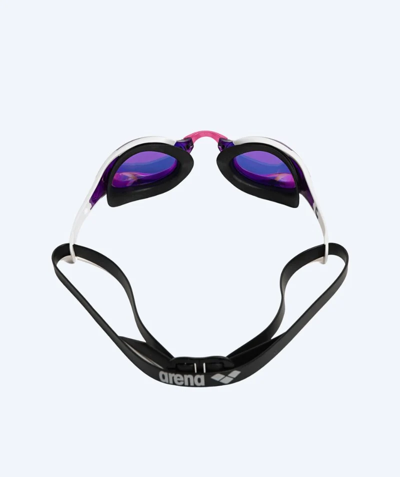 Arena Elite Schwimmbrillen - Cobra Edge SWIPE Mirror - Weiß/Lila