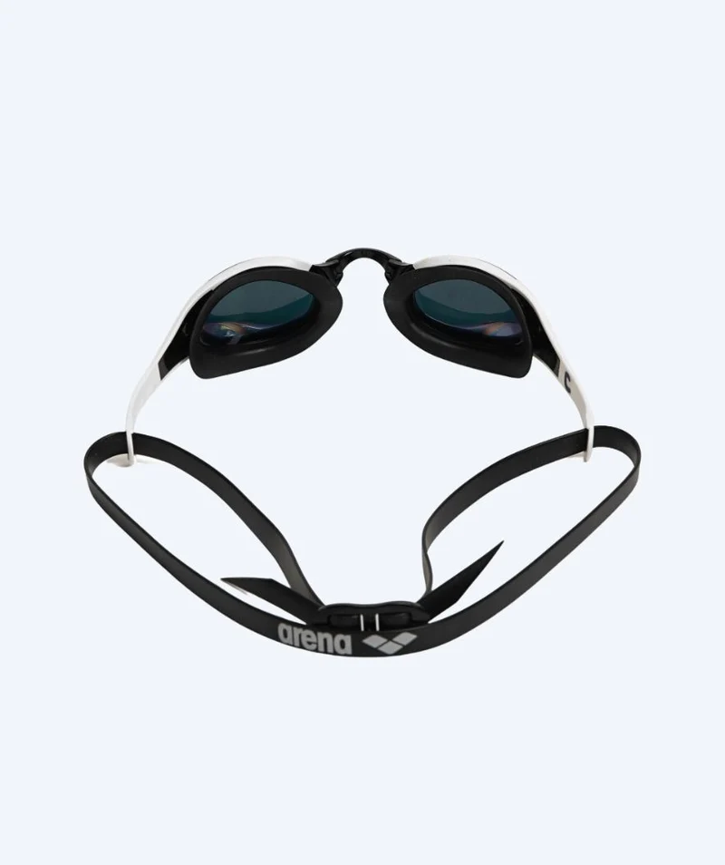 Arena Elite Schwimmbrillen - Cobra Edge SWIPE Mirror - Weiß/Gold