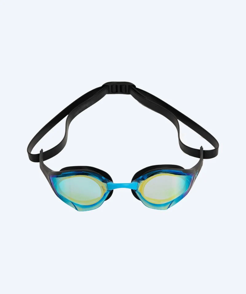 Arena Elite Schwimmbrillen - Cobra Edge SWIPE Mirror - Schwarz/Blau