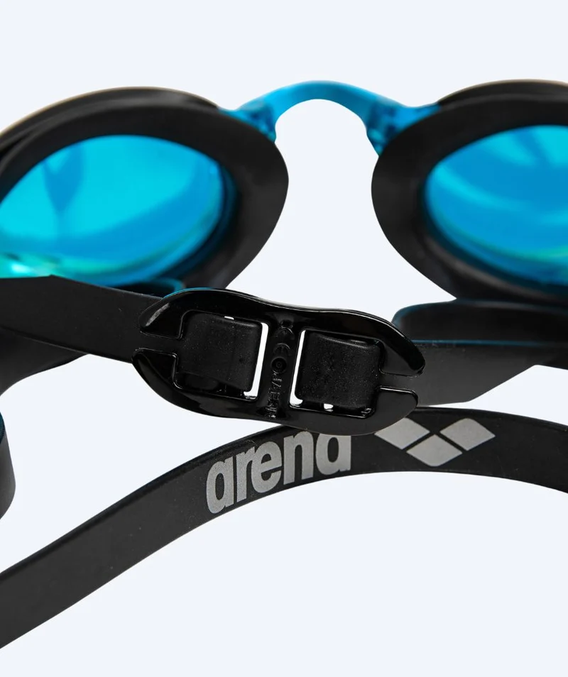 Arena Elite Schwimmbrillen - Cobra Edge SWIPE Mirror - Schwarz/Blau
