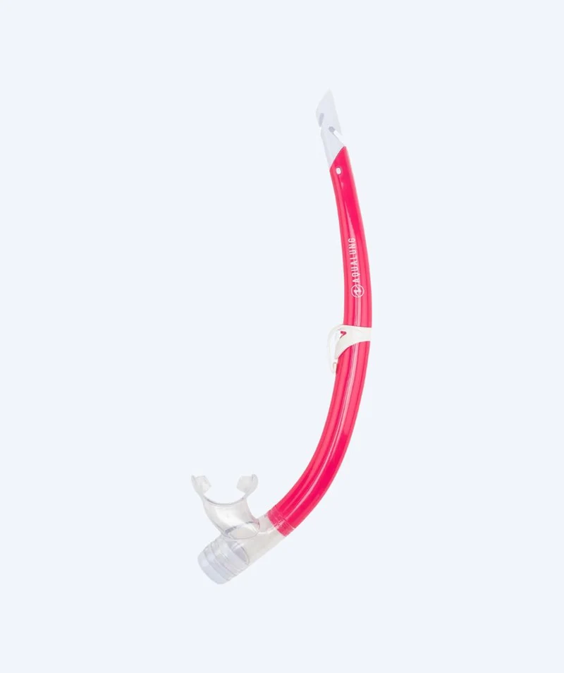 Aqualung Combo Schnorchelset für Erwachsene - Saturn - Klar/Hellrosa