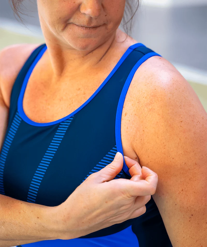 Watery Badeanzug für Damen - Conway - Dunkelblau