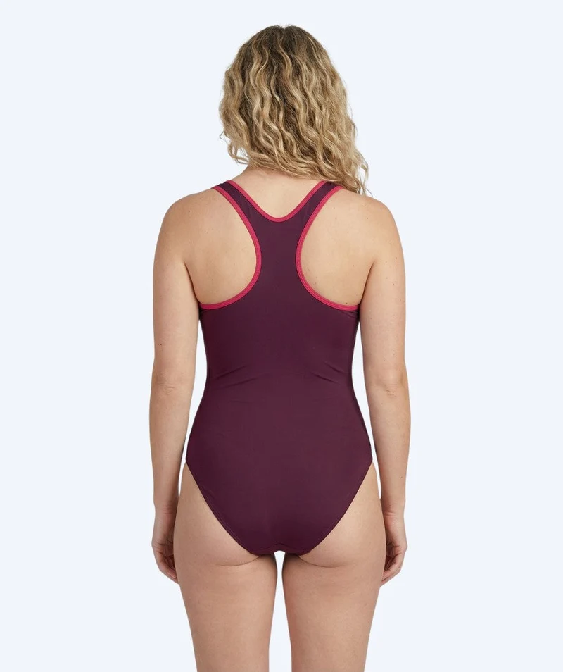 Watery Badeanzug für Damen - Conway - Lila/Hellrosa