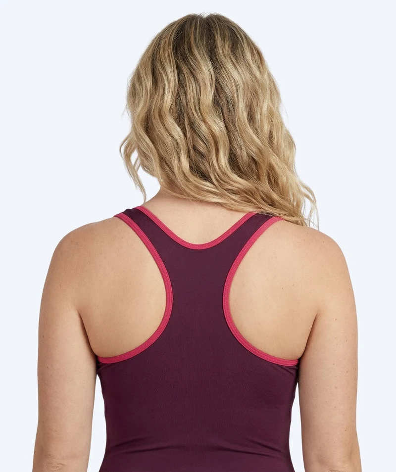Watery Badeanzug für Damen - Conway - Lila/Hellrosa