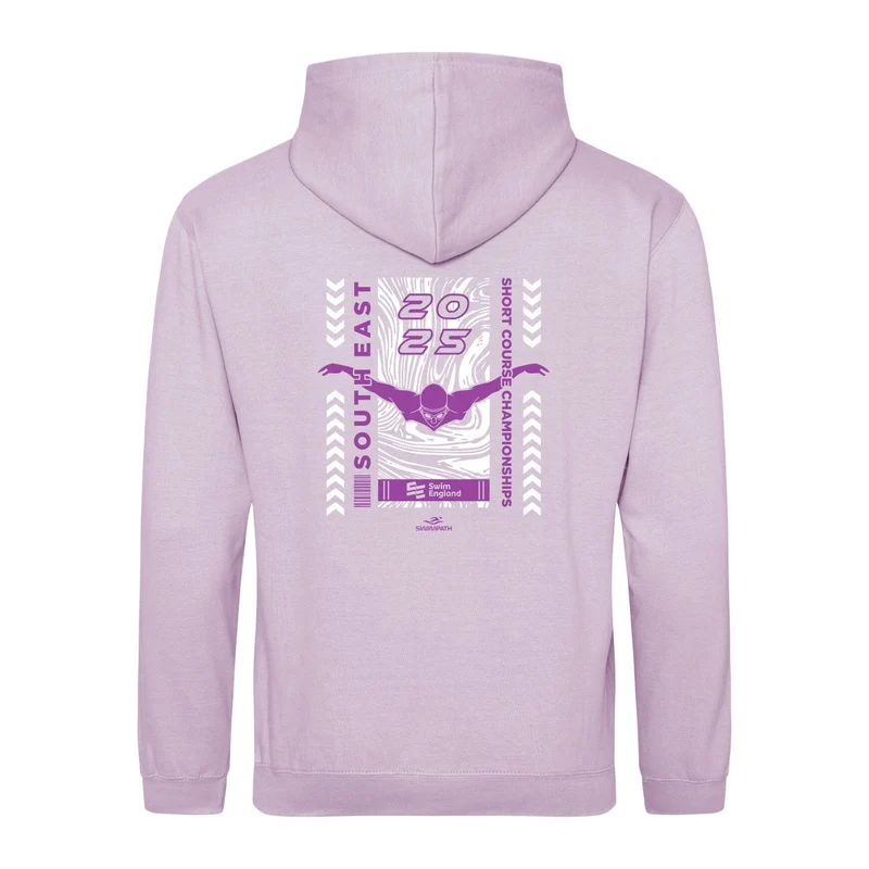 Swim England South East Short Course Championships 2025 Hoodie - Lilac