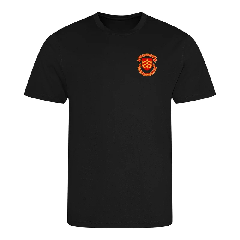 Gloucester County ASA Relay Championships 2025 T-Shirt - Jet Black