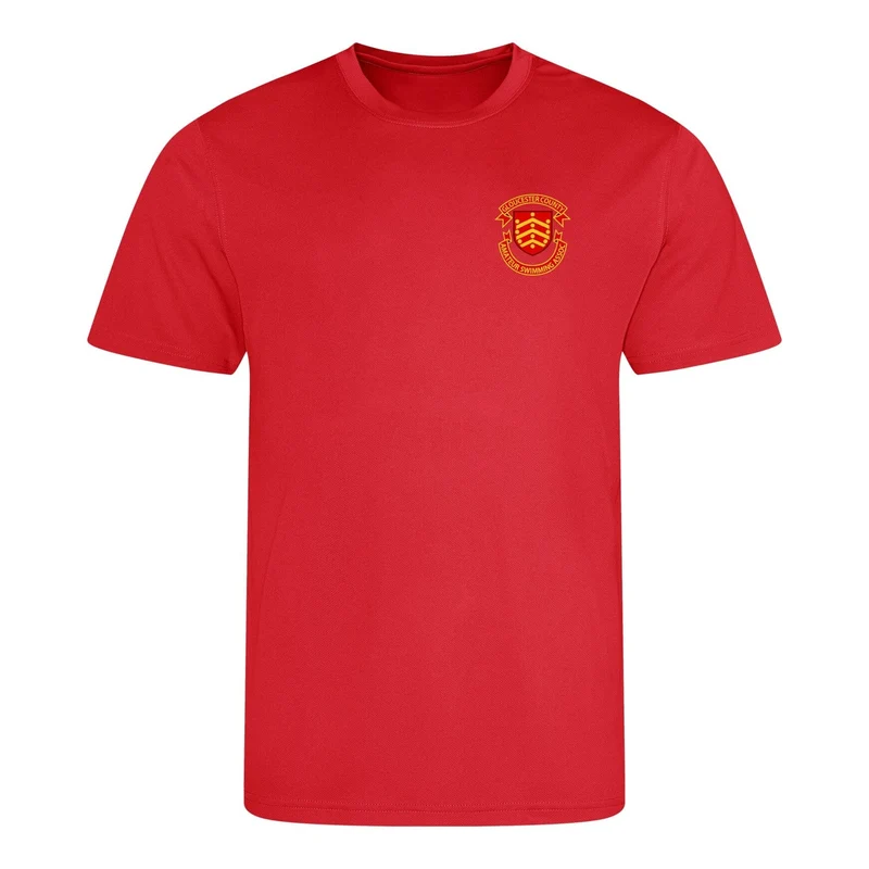 Gloucester County ASA Relay Championships 2025 T-Shirt - Fire Red