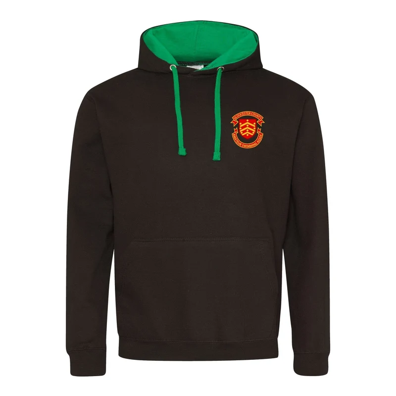 Gloucester County ASA Relay Championships 2025 Hoodie - Jet Black / Kelly Green