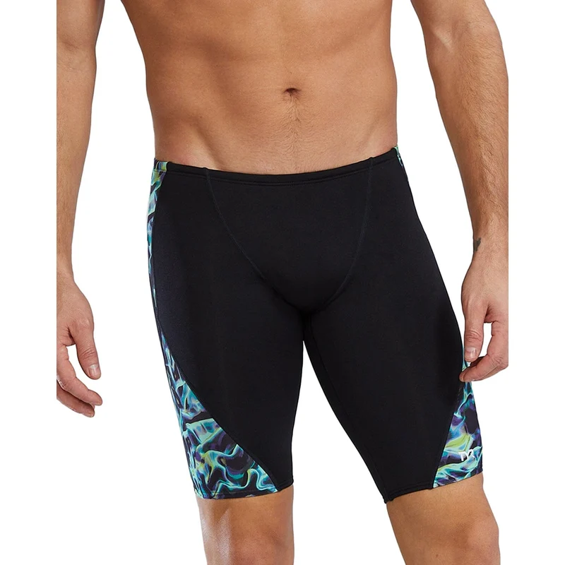 TYR Energia Durafast Blade Splice Elite Men's Jammer - Green
