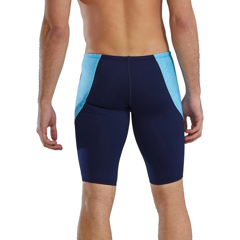TYR Lapped Durafast Elite Blade Splice Men's Jammer - Light Blue/Aqua