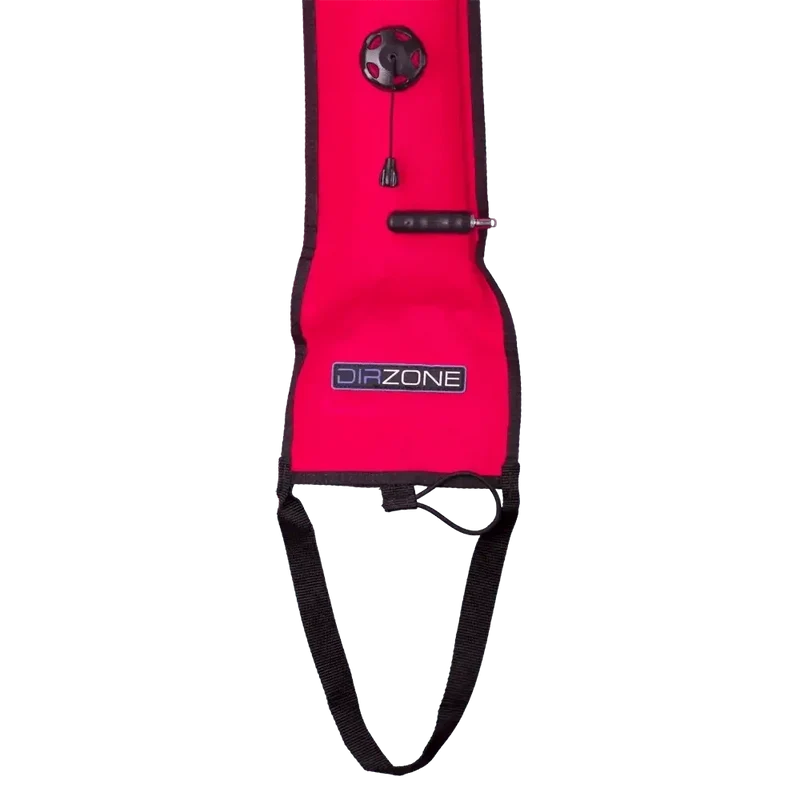 DIRZONE alert marker 122cm with duckbill, small OPV orange 122cm