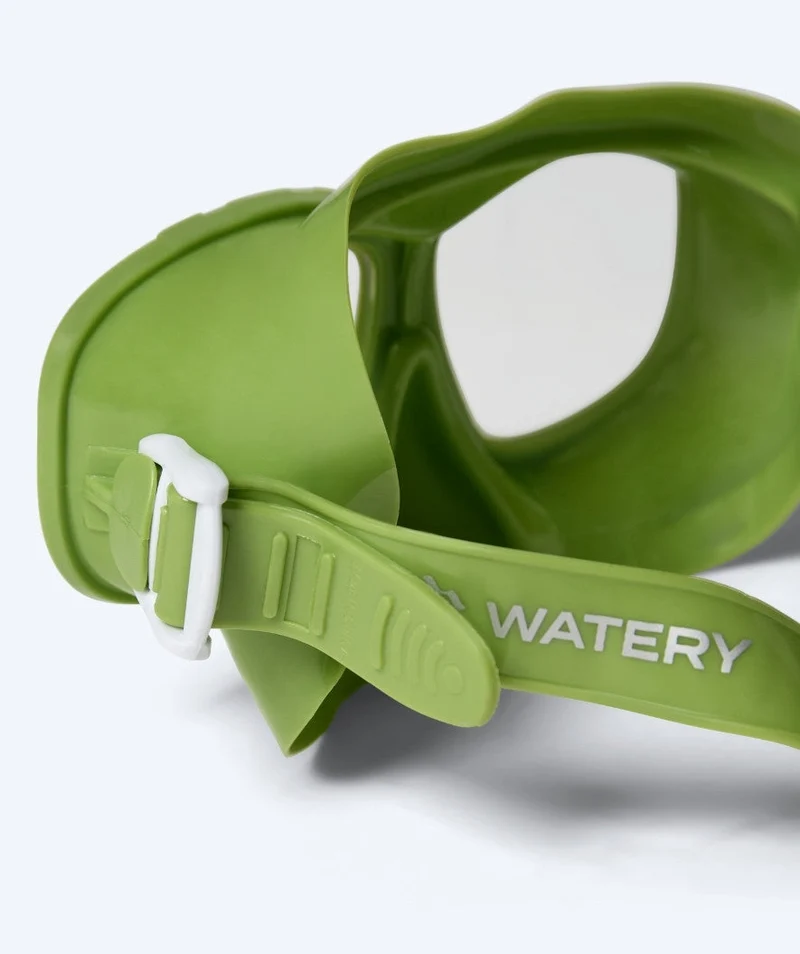 Watery Schnorchelset für Kinder (4-10) - Shack/Wyre - Grün/Blau